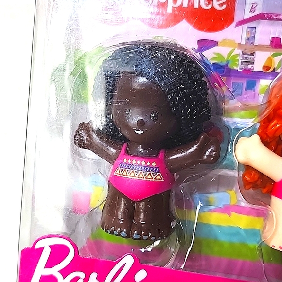 Fisher-Price Barbie Swimming suit. Little People 2 Pack Set. New in package - Picture 3 of 6